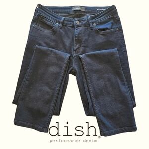 Dish Performance Denim Straight And Narrow Black Organic Cotton Size 29 x 32